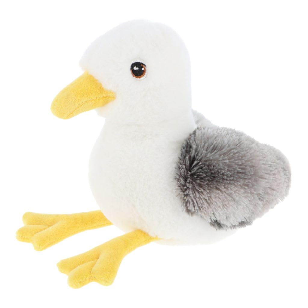 Keel Toys KEELECO SE2094 Plush Toy, 100% Recycled Ecological Toy for Children, Plush Seagull, 25 cm