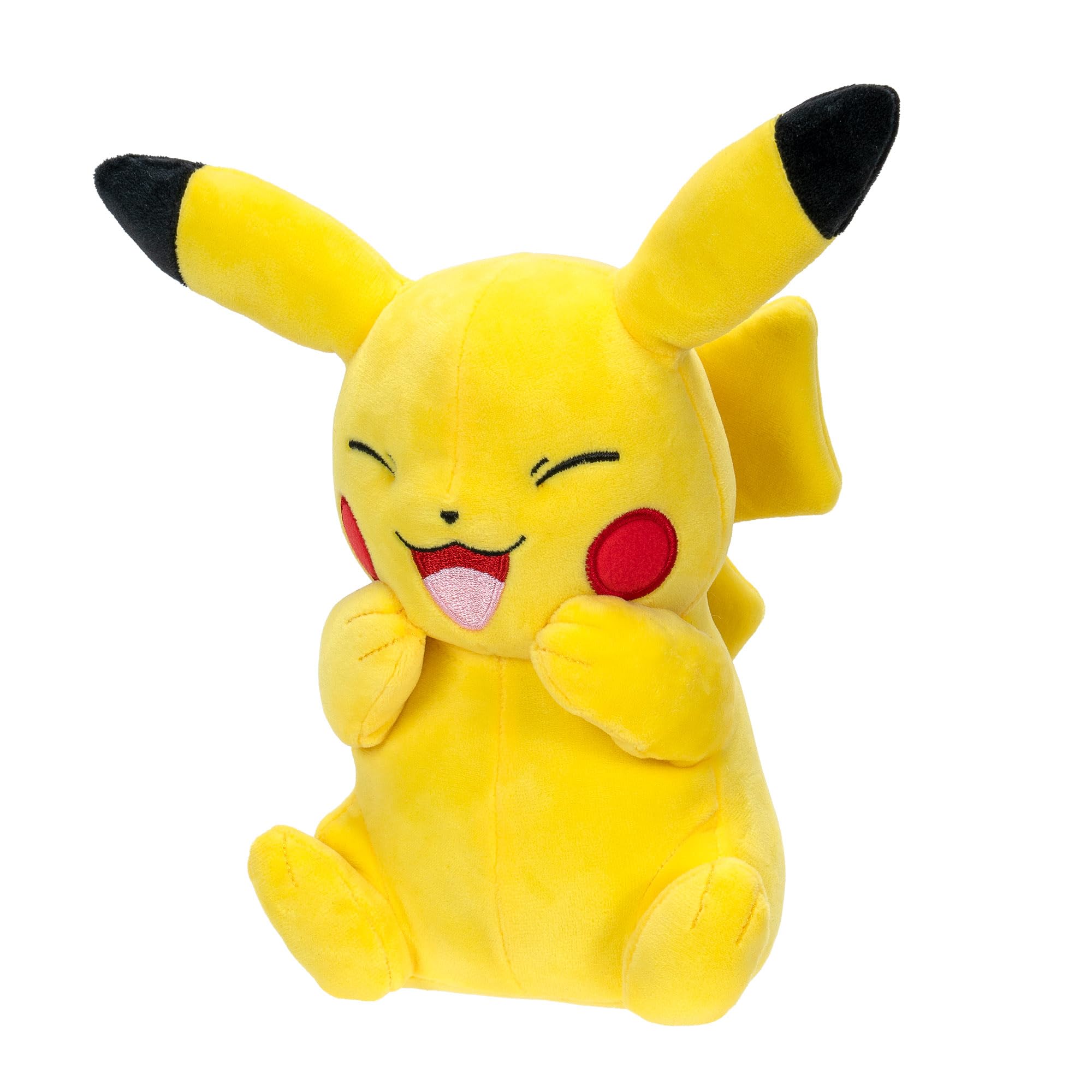 Pokémon 8-Inch Pikachu Plush - Adorable, Ultra-Soft, Plush Toy, Perfect for Playing & Displaying - Gotta Catch ‘Em All