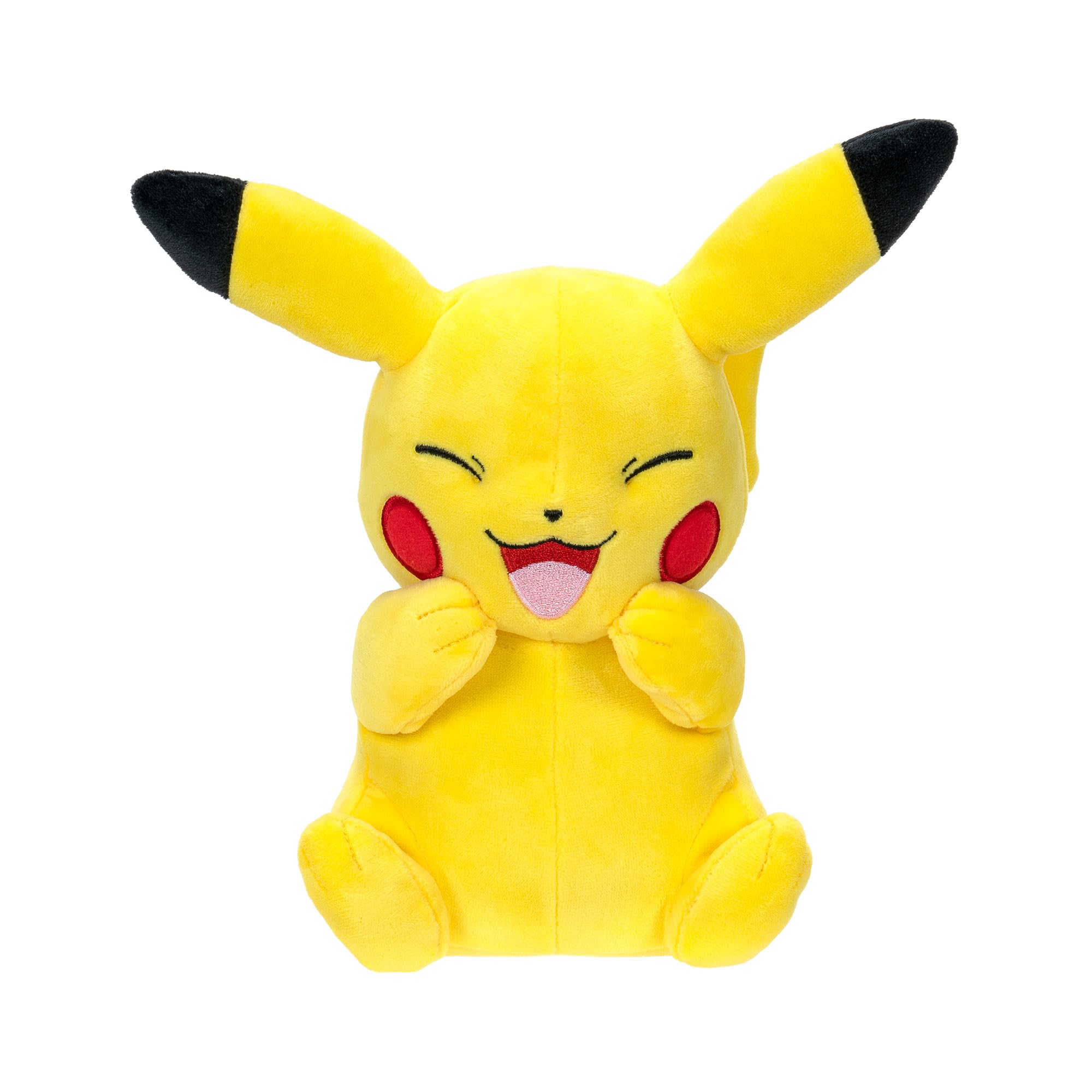 Pokémon 8-Inch Pikachu Plush - Adorable, Ultra-Soft, Plush Toy, Perfect for Playing & Displaying - Gotta Catch ‘Em All