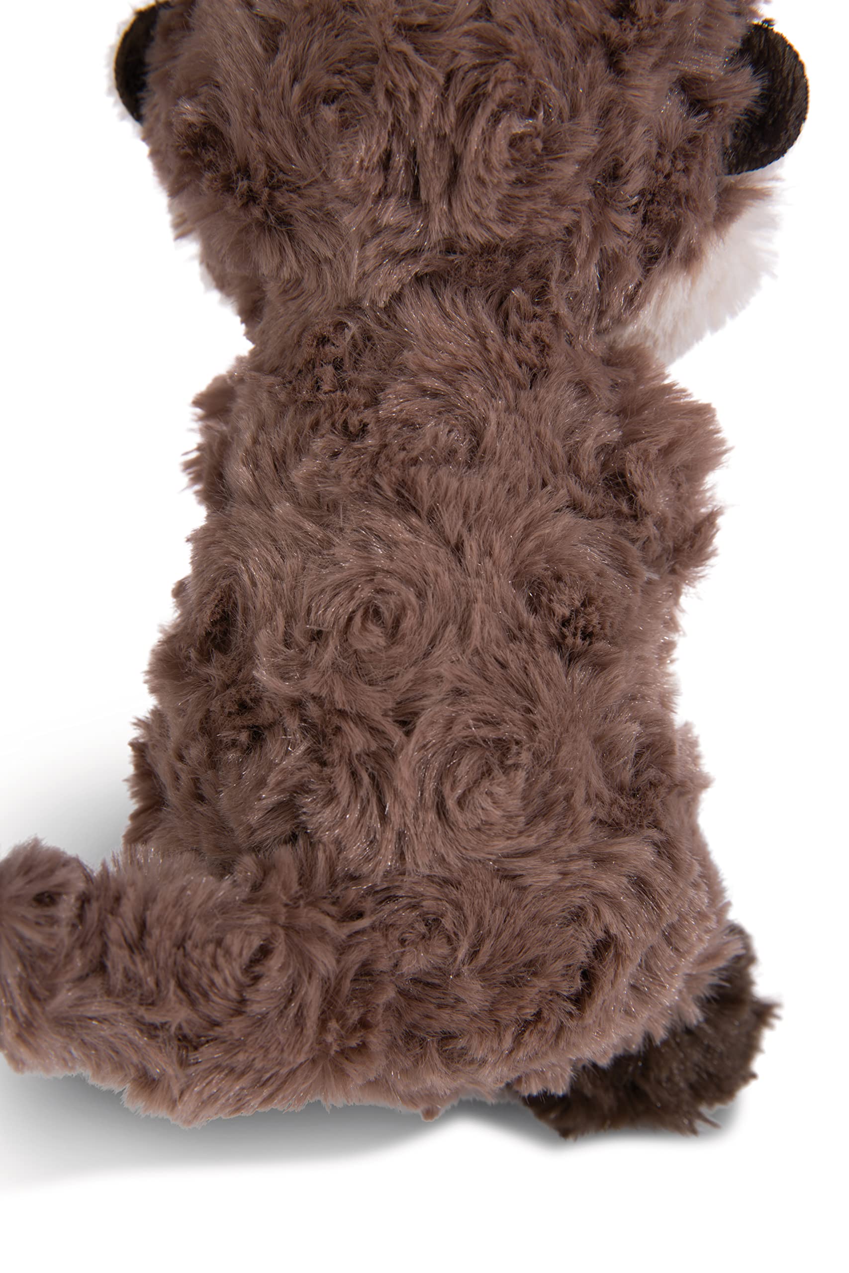 Nici 49156 Cuddly otter Oda 35cm grey dangling-Sustainable made plush, cute soft toy to cuddle and play with, for Children & adults, gift idea